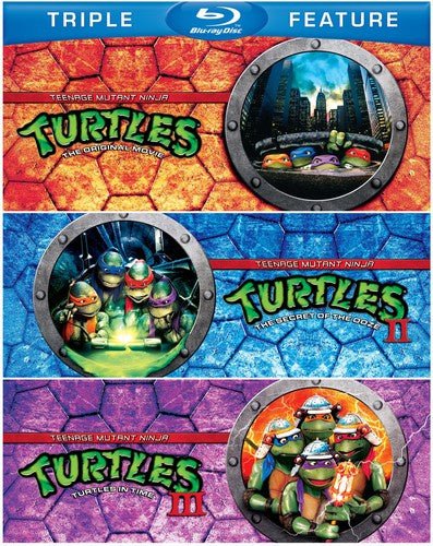 Teenage Mutant Ninja Turtles Triple Feature USED