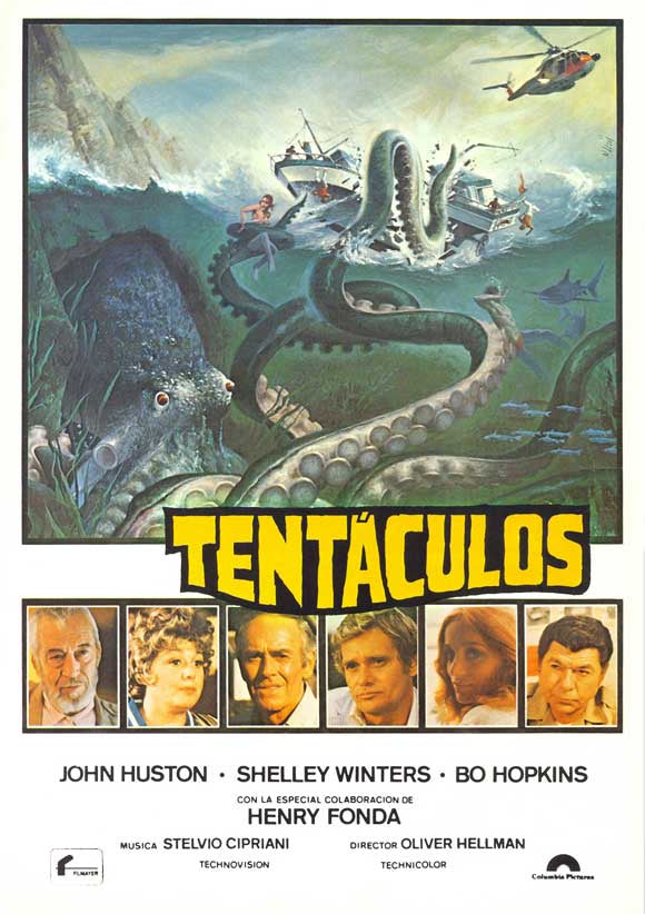 Tentacles Spanish Poster 11x17