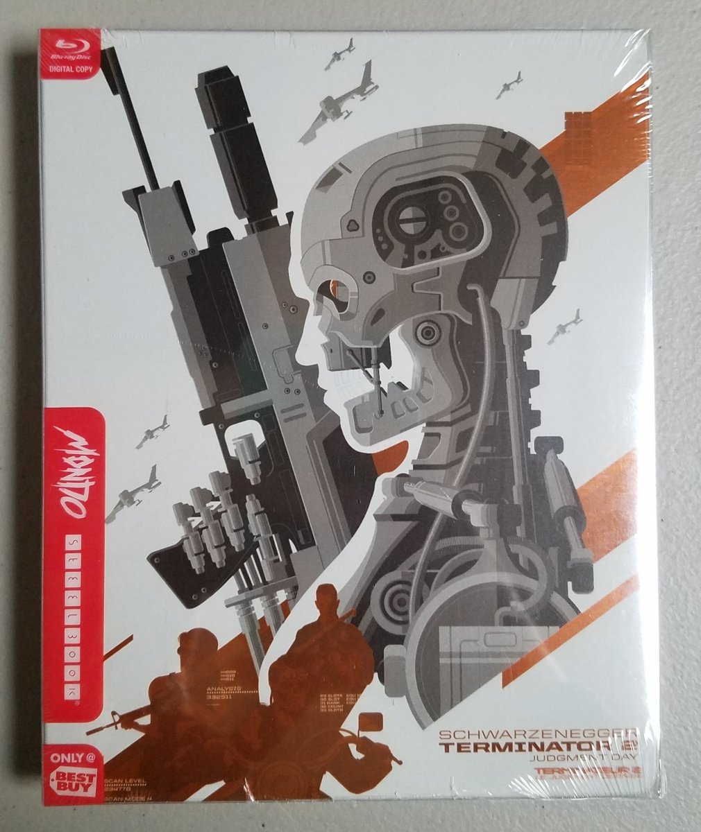 Terminator 2 (Mondo Best Buy Exclusive, Blu-Ray) Steelbook
