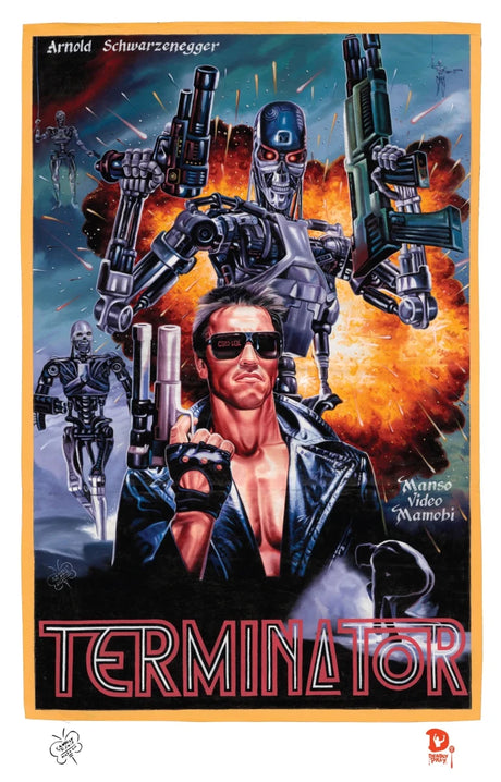 Terminator Ghanaian Poster - Posters/Stickers/Art