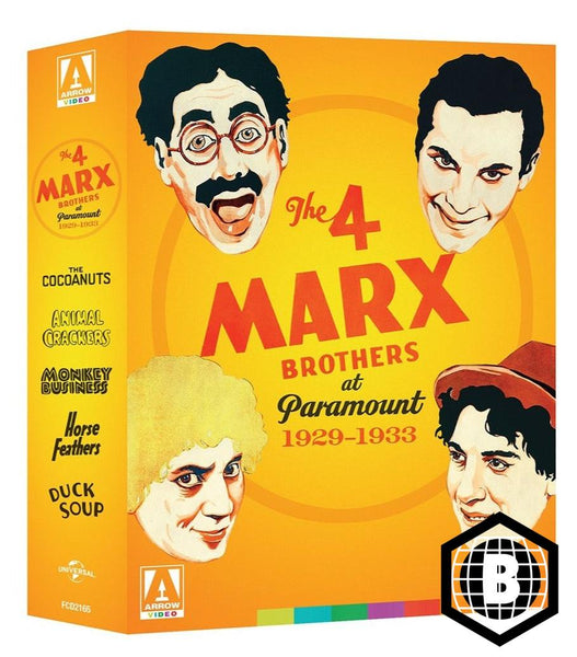 The 4 Marx Brothers at Paramount: 1929-1933 (Region B) - New Blu