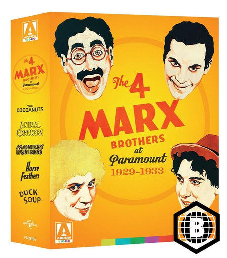 The 4 Marx Brothers at Paramount: 1929-1933 (Region B)