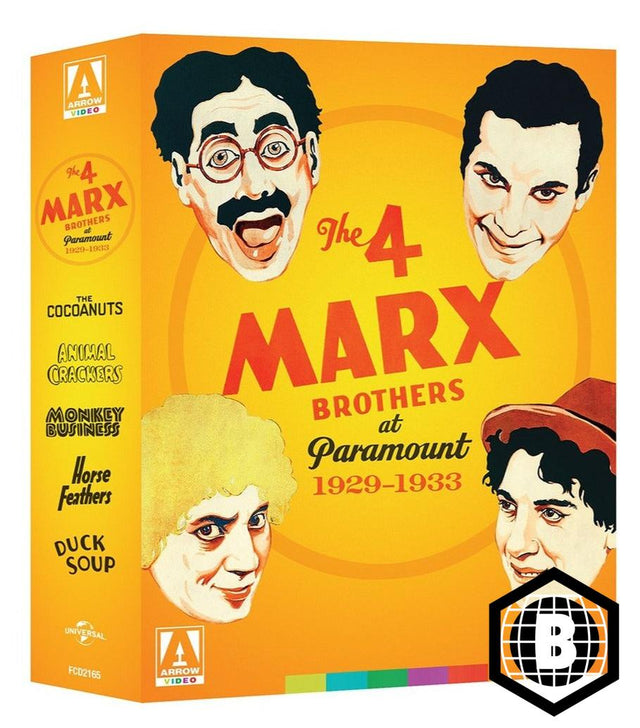 The 4 Marx Brothers at Paramount: 1929-1933 (Region B)