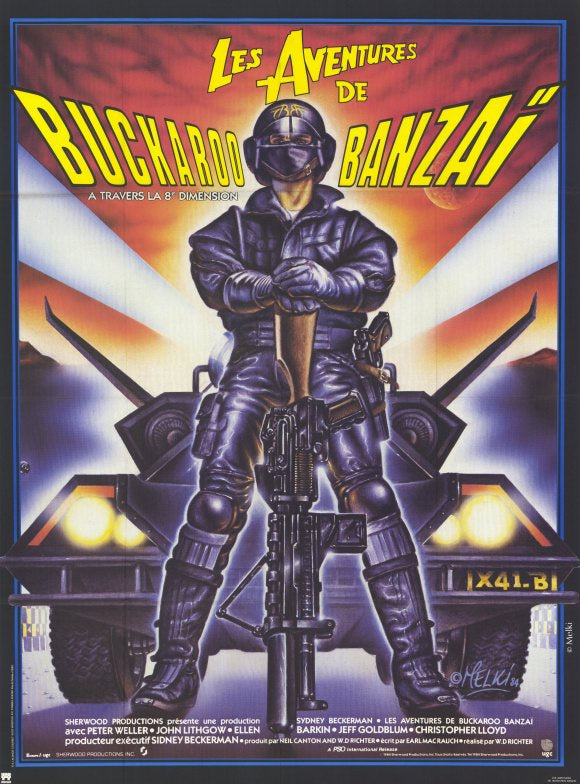 Buckaroo Banzai French Poster 11x17