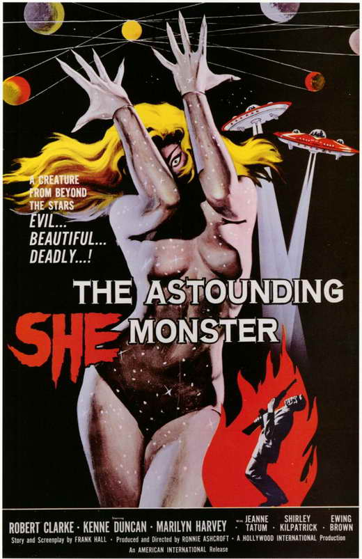 The Astounding She-Monster Poster 11x17