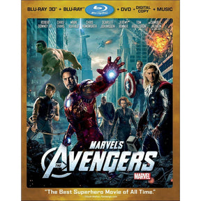 The Avengers (3D Blu-Ray) w/LENTICULAR SLIP USED