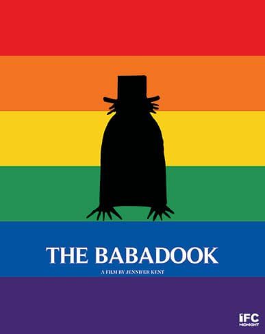 The Babadook w/LGBTQ PRIDE SLIP