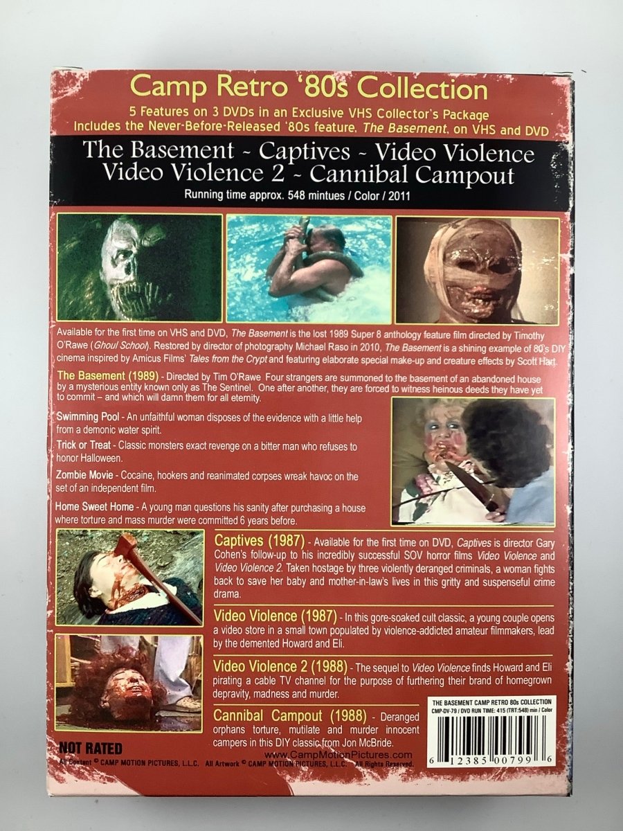The Basement DVD/VHS Combo USED