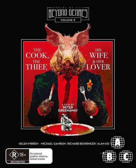 The Cook, The Thief, His Wife and Her Lover (Umbrella, Region Free)