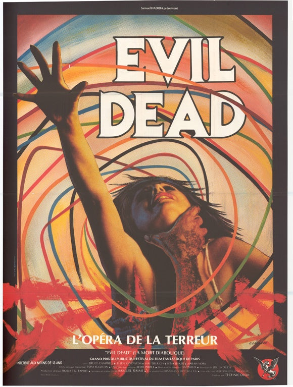 The Evil Dead French Poster 11x17