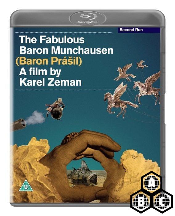 The Fabulous Baron Munchausen (1962, Region Free) - New Blu - Ray