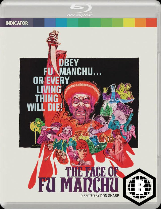 The Face of Fu Manchu (Region B) - New Blu - Ray