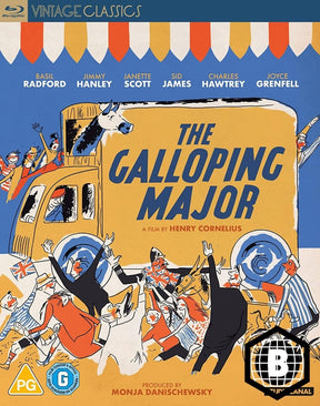 The Galloping Major (Region B) w/SLIP - New Blu - Ray