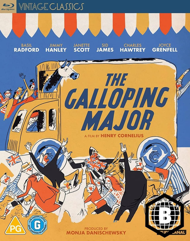 The Galloping Major (Region B) w/SLIP - New Blu - Ray