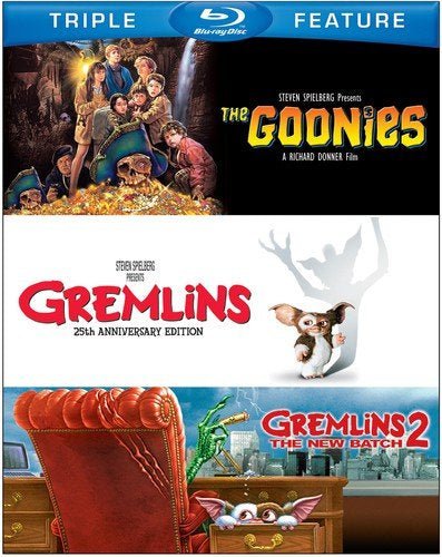 The Goonies / Gremlins / Gremlins 2: The New Batch (Triple Feature) - New Blu - Ray