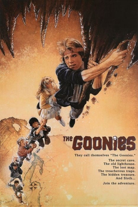 The Goonies Poster PICKUP ONLY - Posters/Stickers/Art