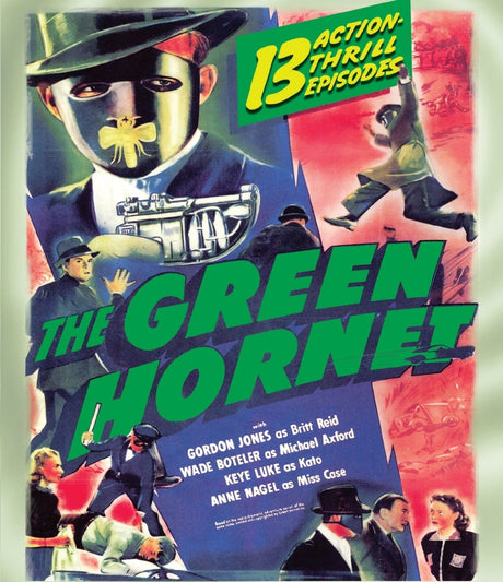 The Green Hornet (1940, Original Serial) - New Blu - Ray