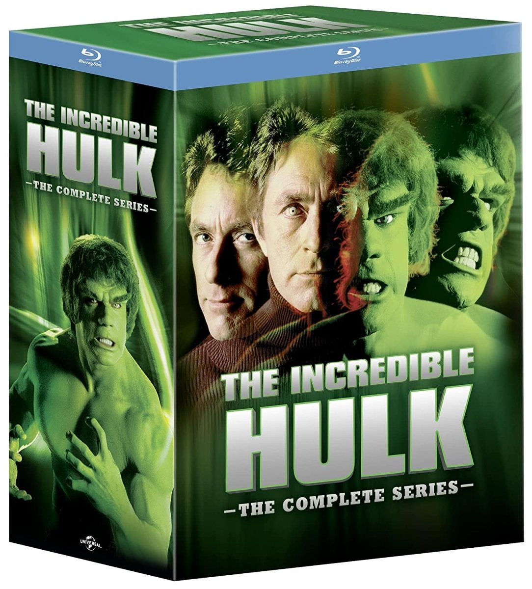 The Incredible Hulk: The Complete Series - New Blu - Ray