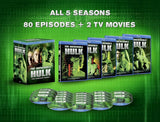 The Incredible Hulk: The Complete Series - New Blu - Ray