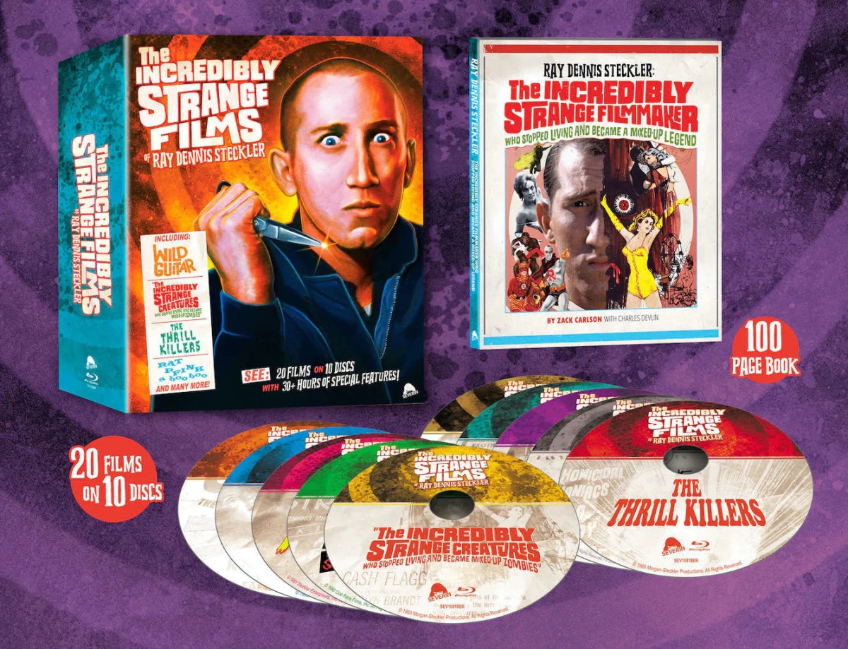 The Incredibly Strange Films Of Ray Dennis Steckler (Limited Edition) - New Blu - Ray