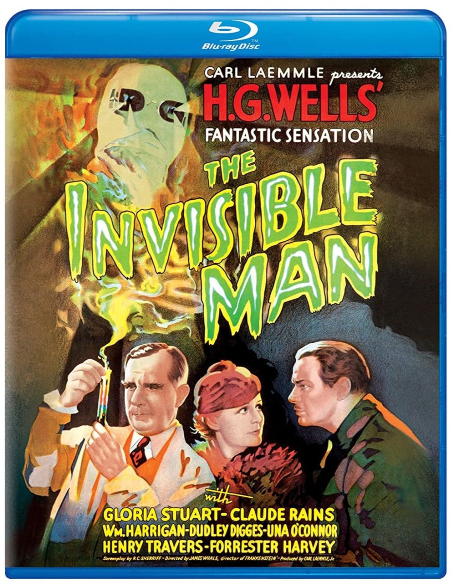 The Invisible Man (1933) - New Blu - Ray