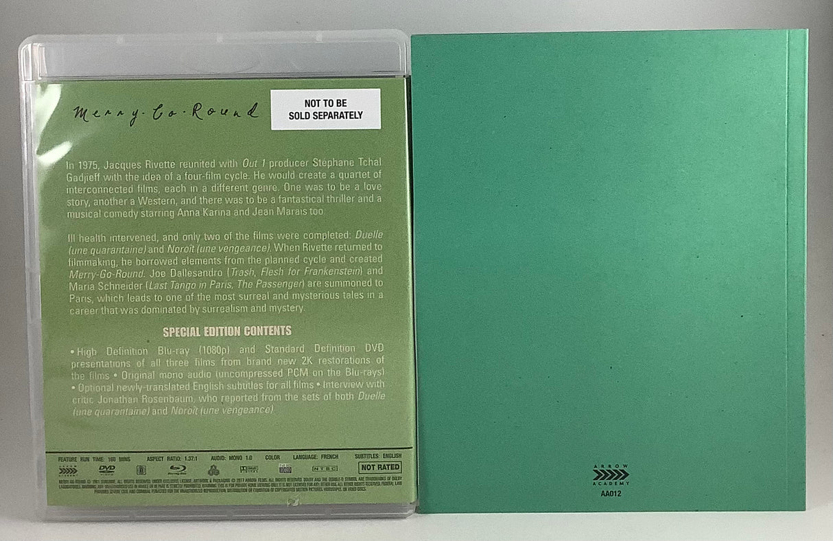 The Jacques Rivette Collection (6-Disc Limited Edition/Blu-ray + DVD) USED