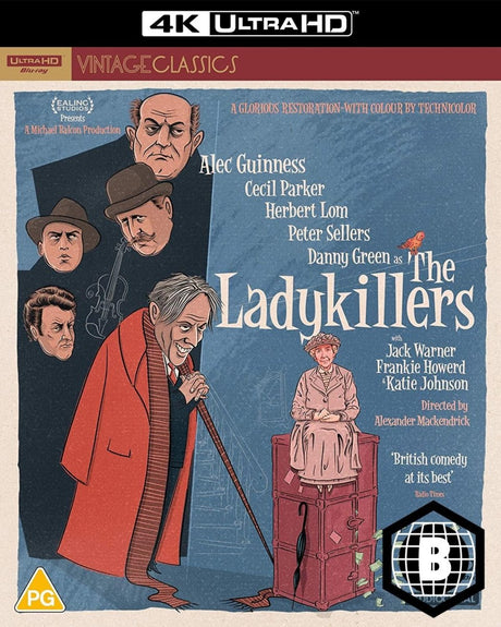 The Ladykillers w/SLIP (4K UHD, 3 Discs, Region B)