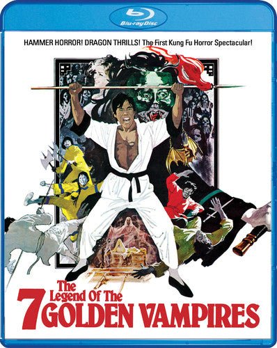 The Legend of the 7 Golden Vampires - New Blu - Ray