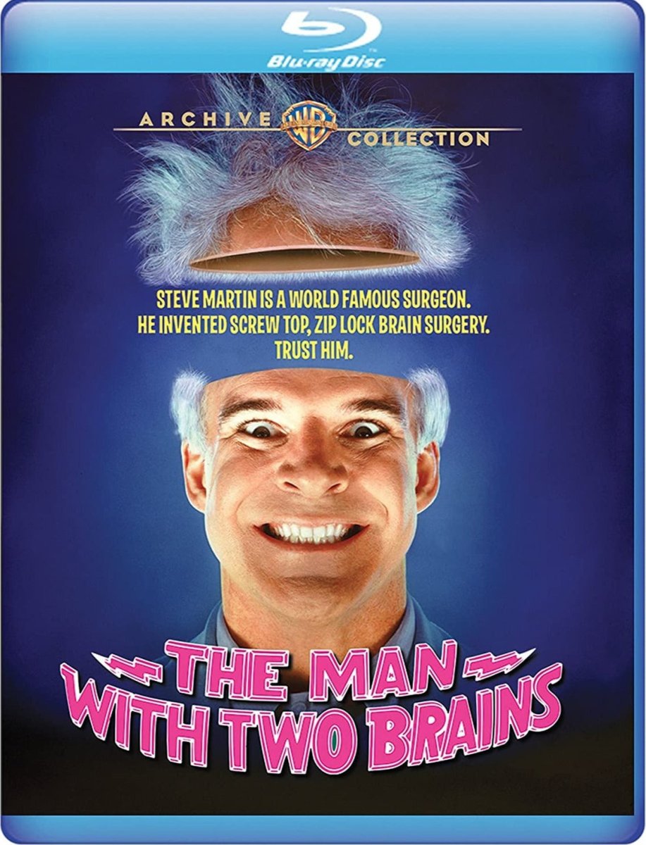 The Man with Two Brains - New Blu - Ray