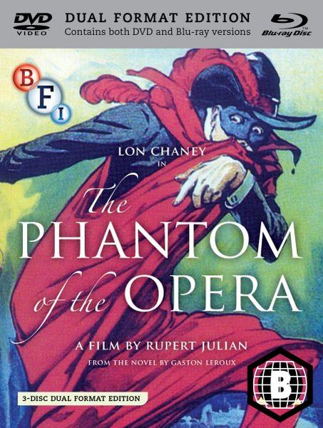 The Phantom of the Opera (1925, Region B) - New Blu - Ray