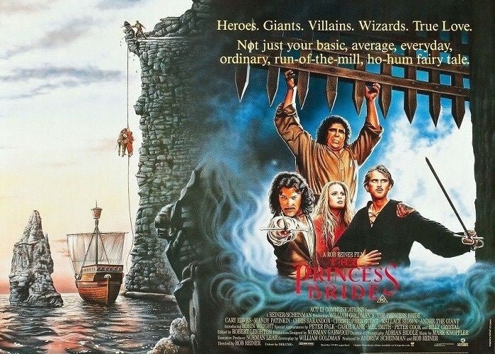 The Princess Bride Poster PICKUP ONLY - Posters/Stickers/Art