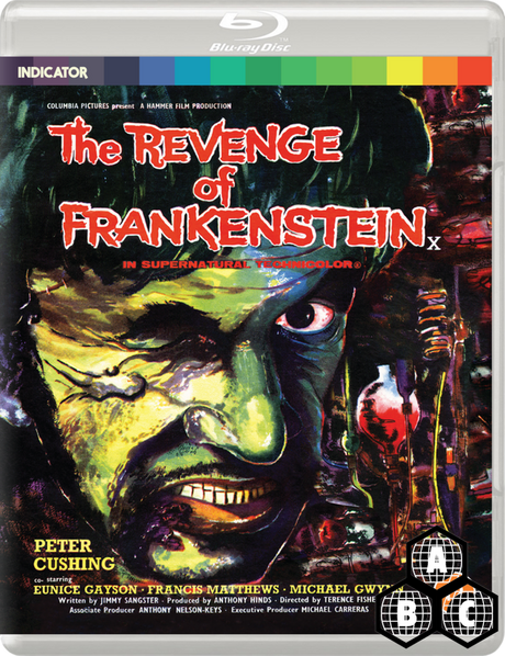 The Revenge of Frankenstein (Region Free) - New Blu - Ray