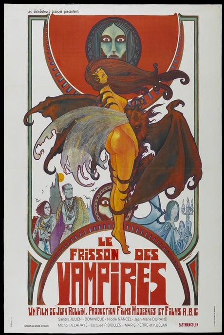 The Shiver of the Vampires French Poster 11x17