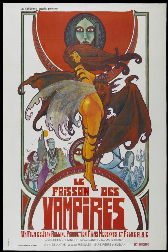 The Shiver of the Vampires French Poster 11x17