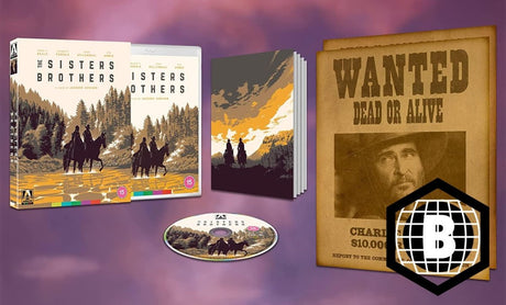 The Sisters Brothers (Blu-Ray, Limited Edition, Region B) w/SLIP