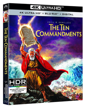 The Ten Commandments (4K UHD) w/SLIP - New 4K UHD