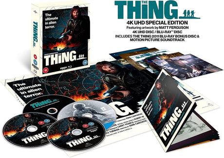 The Thing (4K UHD Limited Collector's Edition, 4 Discs, Region Free/B)