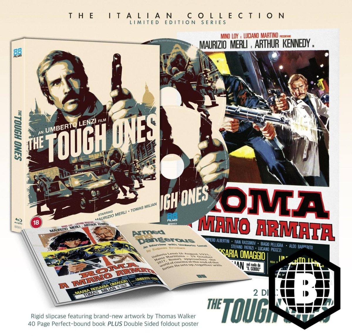 The Tough Ones Deluxe Collectors Edition (Region B, with Slipcase, Booklet + Poster,)
