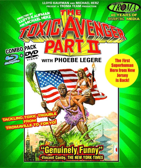 The Toxic Avenger Part II - New Blu - Ray