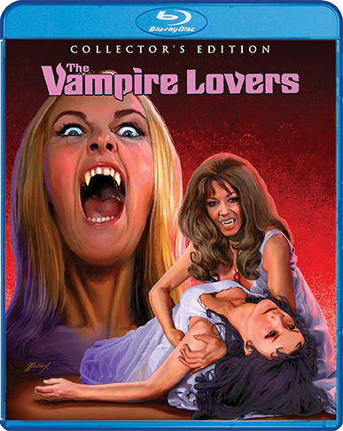 The Vampire Lovers w/SLIP - New Blu - Ray