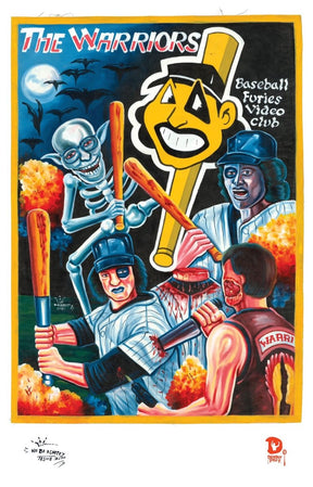 The Warriors by Nii Bi Ashitey Ghanaian Poster