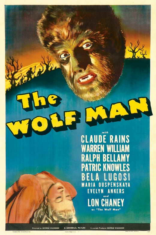 The Wolf Man Poster 11x17