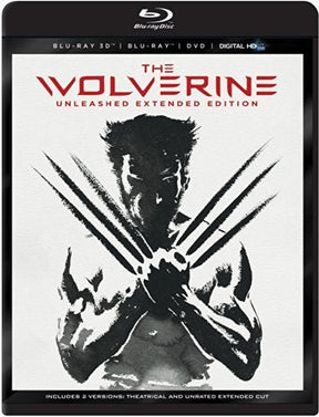 The Wolverine: Unleashed Extended Edition (3D Blu-Ray Combo) USED