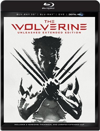 The Wolverine: Unleashed Extended Edition (3D Blu-Ray Combo) USED