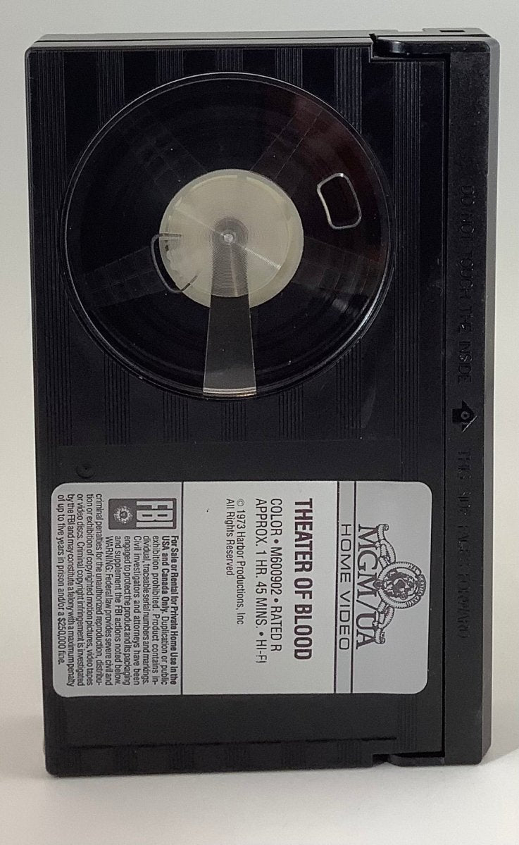 Theater of Blood Beta Tape - Used Other Formats