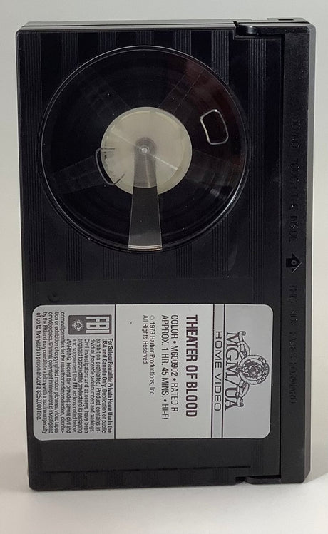 Theater of Blood Beta Tape - Used Other Formats