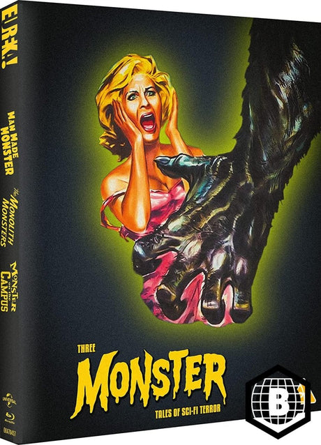 Three Monster Tales of Sci-Fi Terror (Limited Edition, Region B) w/SLIP