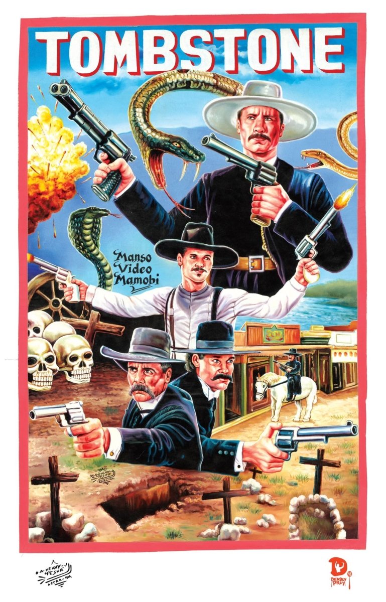 Tombstone Ghanaian Poster - Posters/Stickers/Art