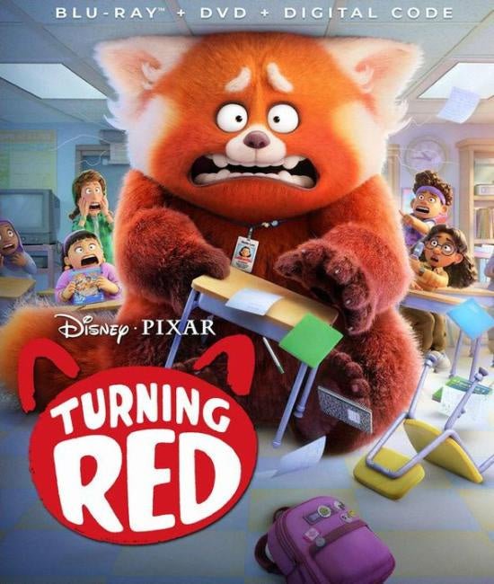 Turning Red - New Blu - Ray