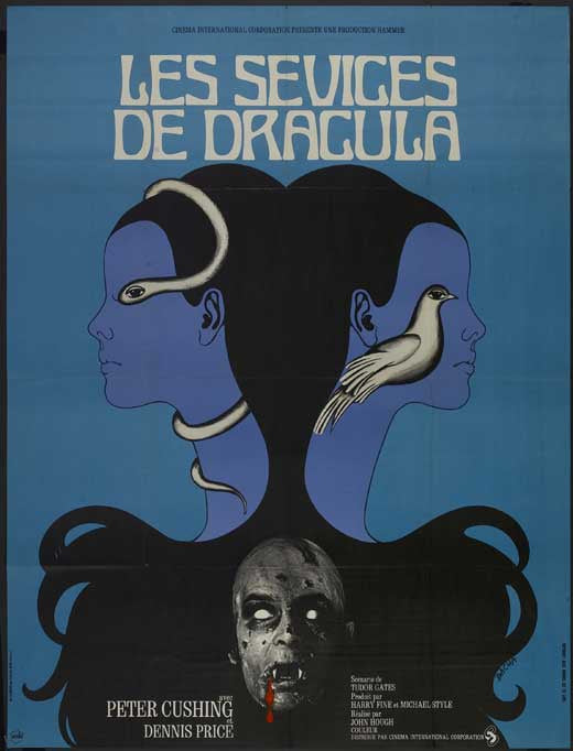 Twins of Evil French Poster 11x17
